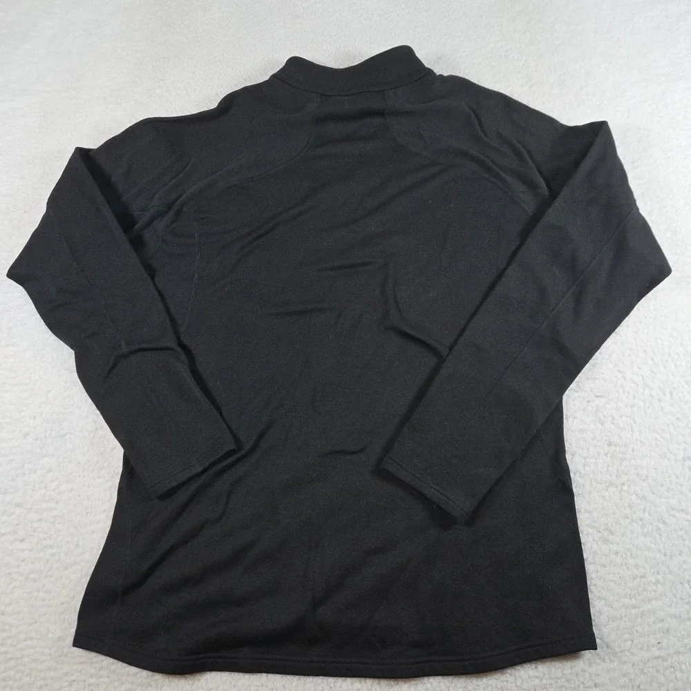 The North Face Shirt‎ Mens Size XL Black FlashDry 1/4 Zip Lightweight Pullover